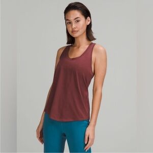 Lululemon Love Tank Top in Smokey Red